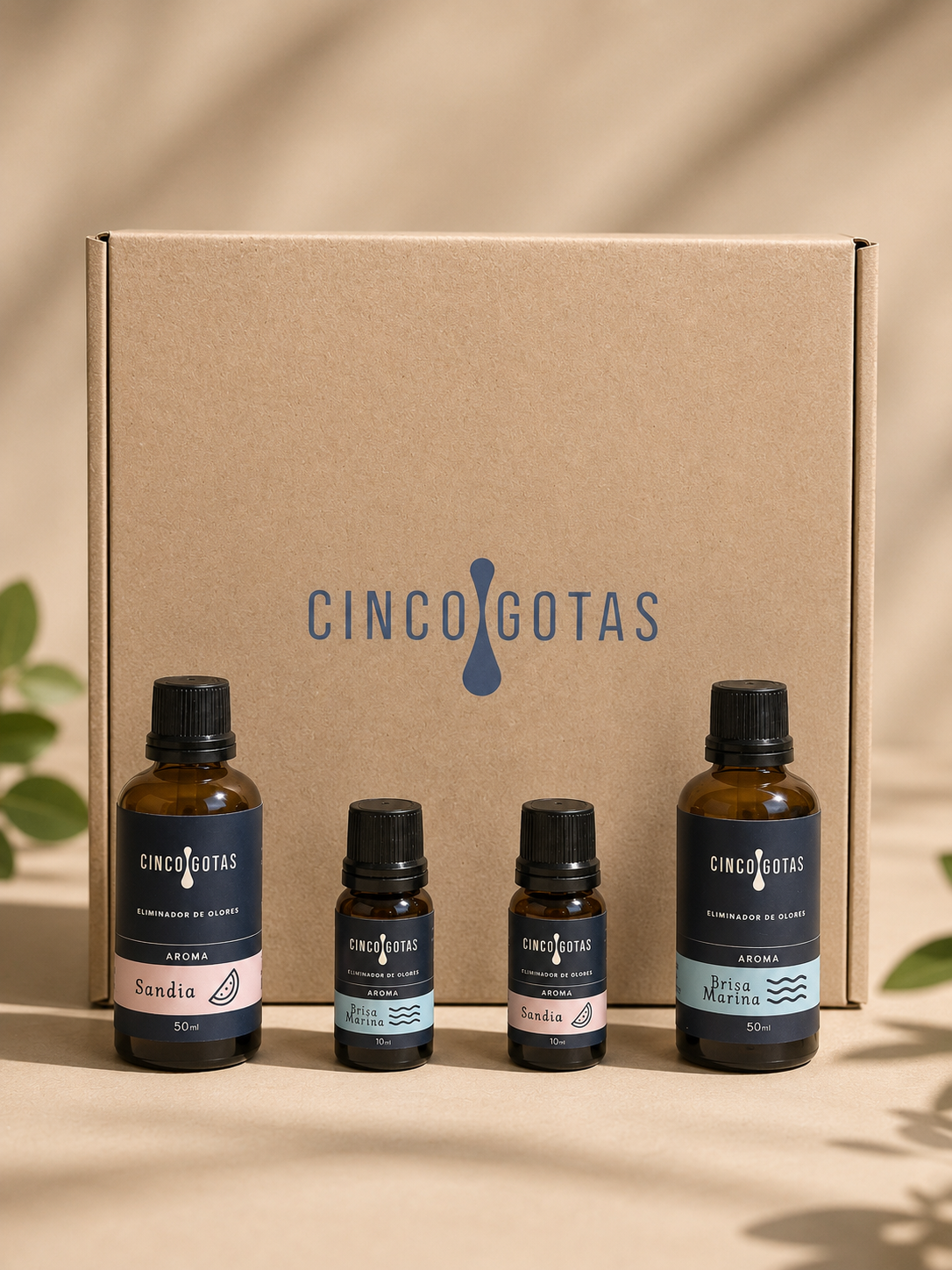 Kit oficial de Cincogotas con ambos aromas
